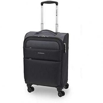 Gabol - Cloud | Maleta de Cabina de Tela de 35 x 55 x 20 cm con Capacidad para 31 L de Color Negro