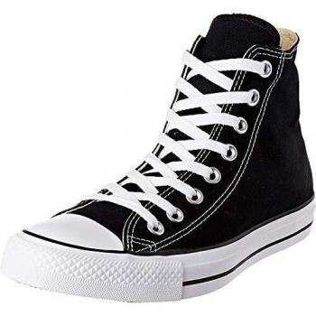 Converse Chuck Taylor All Star High Top Sneakers - Black - Size: 6