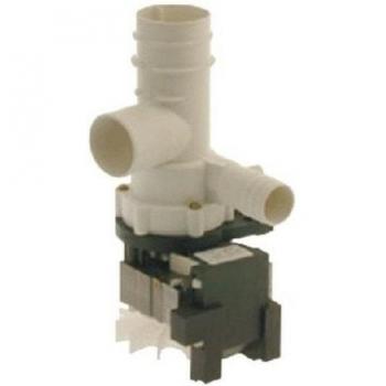 Bomba de desagüe para lavadora Fagor con código original L71A00712, L71A00717 y cuba de plástico fabricada por Plaset 51590.