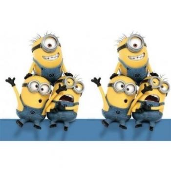 Mantel plastico fiesta Minions