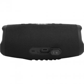 Altavoz portátil JBL Charge 5 con conexión WiFi y Bluetooth en color negro