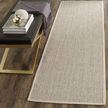 Safavieh Beige Sisal Natural Fiber Runner Rug 2'6 x 6' (75 x 180 cm)