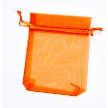 Bolsa Organza Naranja 8 x 6