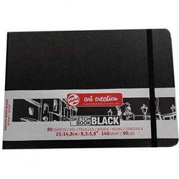 SKETCH BOOK BLACK ARTCREATION 21X14,8CM paisaje