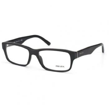 Prada 0PR 16MV Monturas de Gafas, Matte Black, 55 para Hombre