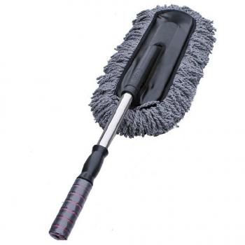 PIXNOR Coche Grande Limpieza Polvo Cepillo Cera Arrastre con Manija Retractable