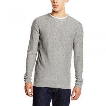Selected Hunter Crew Neck-Suéter Hombre,    Gris