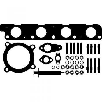 Juego de montaje para turbocompresor Elring 261.190 con compartimentos de motor