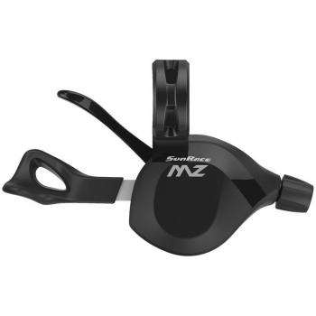 Sunrace dual lever pulsador, negro, talla única