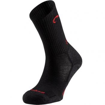 Lurbel - Calcetines de montaña unisex Camino Five negro/rojo