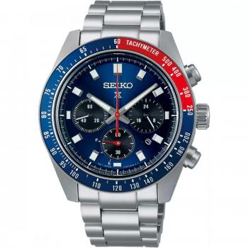 Seiko Prospex Speedtimer Go Large Solar Chronograph Blue Dial SSC913P1 100M Men's Watch