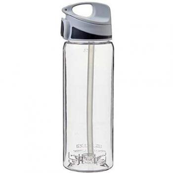 Botella de agua SIGG Miracle Green, botella de agua deportiva, 0.6 L, Tritan, BPA gratis, Transparente/Gris