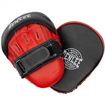 Manoplas de cuero Benlee Tucson rojas y negras, talla única