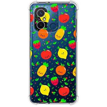 Funda Antigolpes de Silicona para Xiaomi Redmi 12C con Diseño de Frutas 01