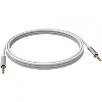 Cable de audio VISION 10m Jack 3.5mm Minijack Profesional Blanco