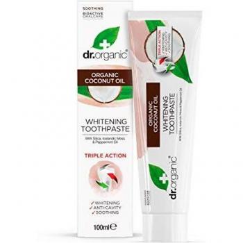 Dr.Organic - Coconut Oil Dentífrico Blanqueador