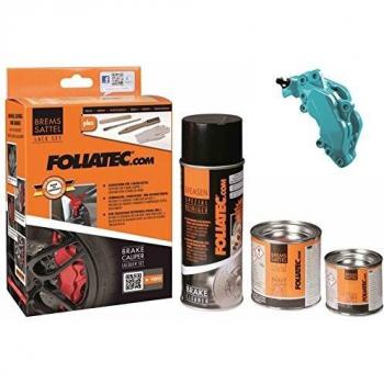 Set de Pintura para Pinzas de Freno Foliatec Power Verde, 3 Componentes