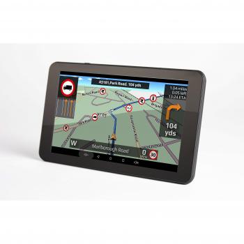 Aguri camión TX720 DVR camión Sat Nav con Dash Cam y incluye mapas de Reino Unido e Irlanda.