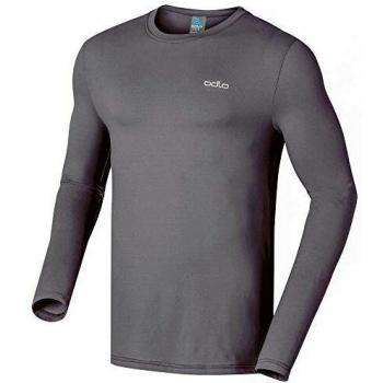 Odlo camiseta para hombre, Long Sleeve sillian, Otoño-invierno, hombre, color negro, tamaño small