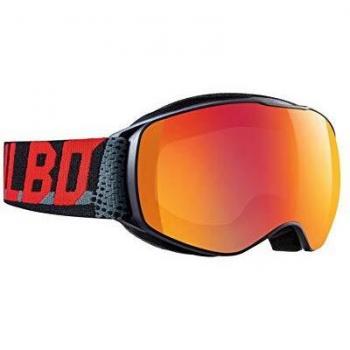 Julbo Echo máscara de esquí para niño, Niño, Echo, negro, gris y rojo, S
