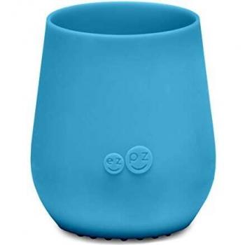 Ezpz Tiny Cup 19432577794117 Vaso Lactancia y Alimentación Infantil, Azul
