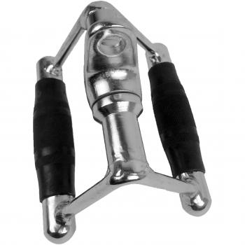 Tunturi Home Gym Accessories Agarre para Remo Giratorio, Unisex Adulto, Plateado, Talla Única