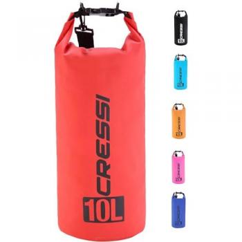 Bolsa seca impermeable Cressi Premium de PVC rojo, 5 litros, multiuso, unisex adulto
