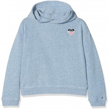 Tommy Hilfiger Ame S Hd Hwk L/S, Sudadera para Niñas