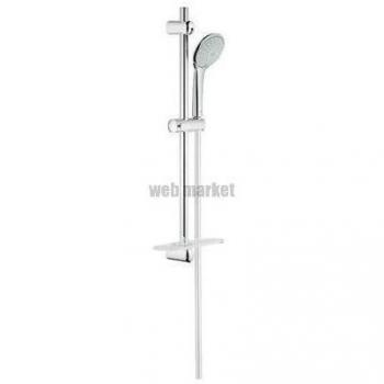 Conjunto de ducha 2 funciones EUPHORIA 110 DUO - GROHE, incluye cabezal de ducha con dos funciones (chorro y lluvia), diseño moderno, acabado cromado brillante, tecnología DreamSpray para una distribución uniforme del