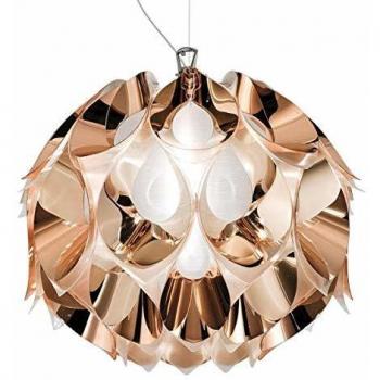 Lámpara colgante de diseño Flora, cobre, 36 cm