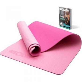 Esterilla de Yoga Antideslizante para Pilates y Gimnasia - Incluye Correa de Transporte y E-Book - 6 Colores Disponibles - Soporte Articular y Comodidad
