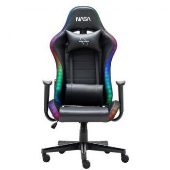 Silla Gaming NASA Pioneer RGB Negra
