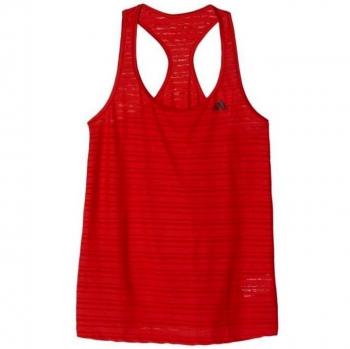 adidas Lightweight Tan - Camiseta para mujer, color rojo, talla M