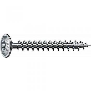 Spax Tornillo de construcción, T-Star Plus T30, plato, cabeza de rosca parcial, 4 Cut, WIROX a3j, 251010600605