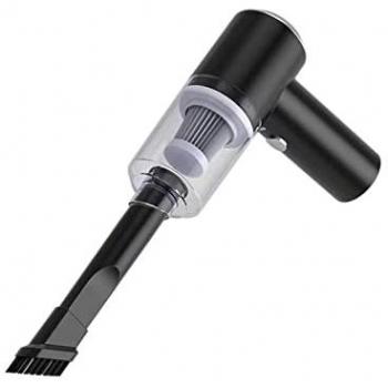 Aspirador de Mano Inalámbrico Recargable Euroxanty con Luz LED y Filtro Lavable para Coche y Hogar
