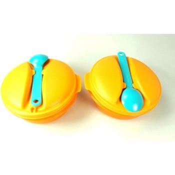 TUPPERWARE Frescoastral de 600 ml naranja turquesa