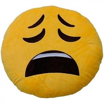 Emoticonworld Cojín Emoticono, 1 Unidad