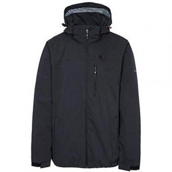 Trespass Weir Chaqueta, Hombre, Blk, L