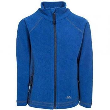 Trespass Los niños del Búnker cálido Chaqueta de Forro Polar, Infantil, Color Navy Stripe, tamaño 11/12