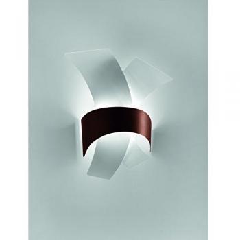 Aplique de pared LED Selène Calypso con arcos metálicos