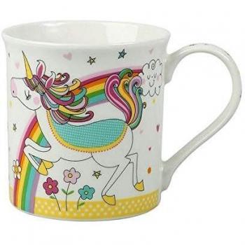 BigBuy Home S1124473 Taza 116434 Unicornio, 310 ml