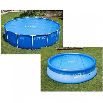 Cubierta Solar para Piscina Intex Easy Set de 305 cm de Diámetro