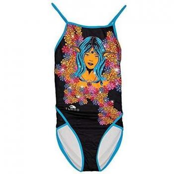 Turbo Traje de Baño Élfico con Tiras Finas para Mujer XXXL