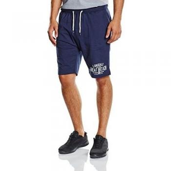Lonsdale Shorts West Bridgeford - Pantalones cortos de deporte Hombre, Azul