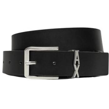 Armani Exchange Men's Leather Belt 951416 4F897 Black One Size