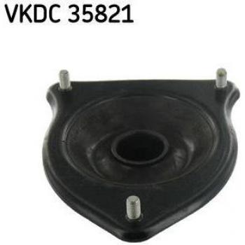 Copela de amortiguador SKF Top Strut Mounting VKDC 35821, tipo: copela de amortiguador, características: alta calidad, diseño específico para vehículos, fabricada con materiales duraderos, proporciona soporte y estabilidad al sistema