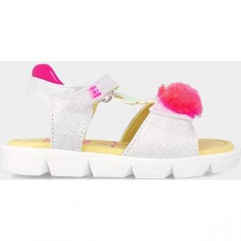 Sandalia Abierta de Niña Agatha Ruiz de la Prada con Flor en Relieve y Diseño de Cerezas