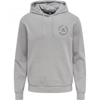 Hummel Men's Loyalty Hoodie - Gray - Size S