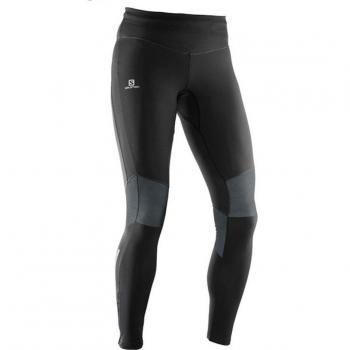 Salomon ELEVATE WARM TIGHT W - Mallas, Mujer, Negro -