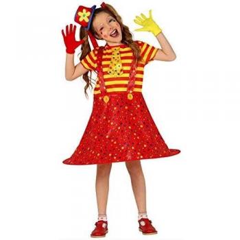 FIESTAS GUIRCA Disfraz de Payaso Payasos niña